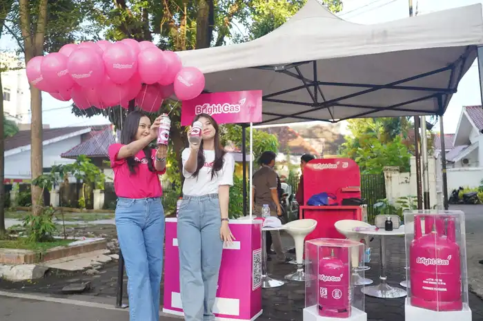 Bright Gas hadir di CFD Makassar