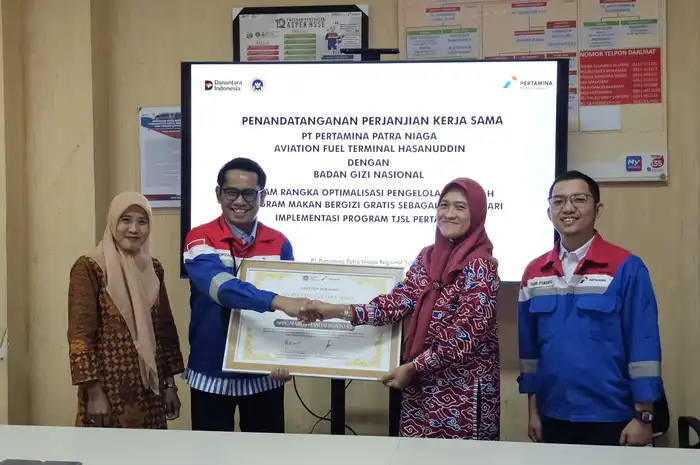 Penandatanganan kerja sama antara AFT Hasanuddin dan Badan Gizi Nasional