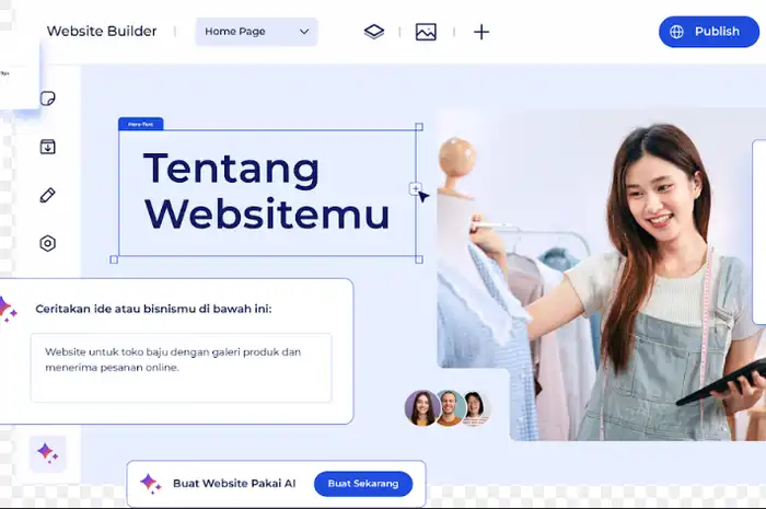 Gaptek Teknologi? AI Ini Buatkan Website Profesional Cuma Modal Jawab ...