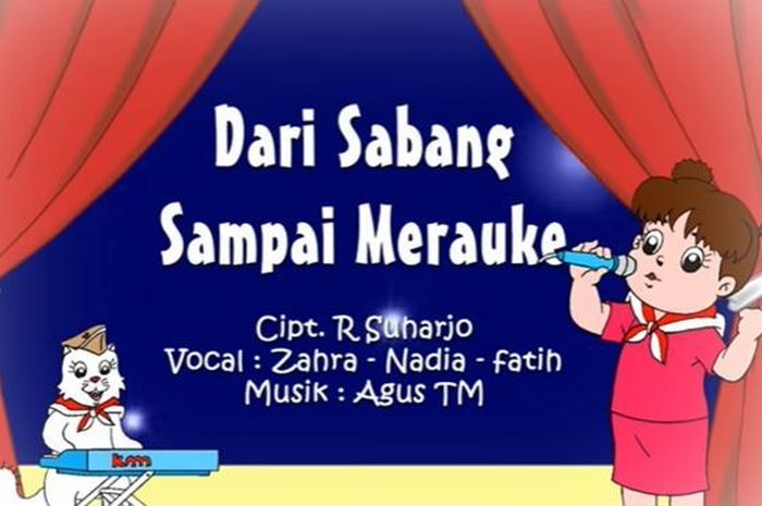 Lirik Lagu 'Dari Sabang Sampai Merauke' Yang Diciptakan R Suharjo ...