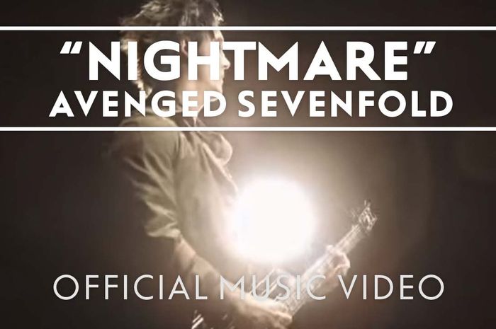 Lirik Lagu Avenged Sevenfold Nightmare Dragged Ya Down Below Down To The Devil S Show Sonora Id