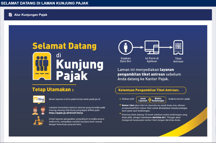 Mulai 1 September 2020, DJP Sediakan Aplikasi Antrean Online Sonora.id