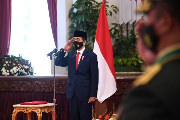 Di Tengah Pandemi, Presiden Jokowi Pimpin Upacara Peringatan Ke-75 Hari ...