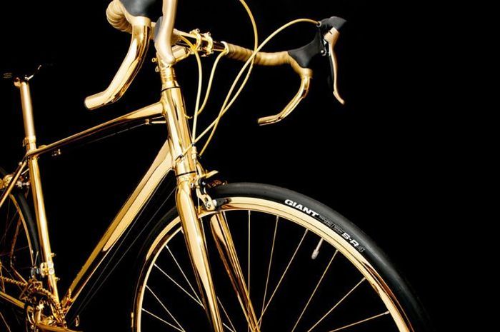 Sepeda termahal di dunia dengan bahan emas 24 k
