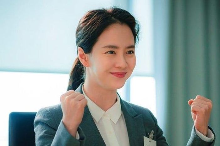 Ilustrasi Song Ji Hyo dalam drama Korea Was It Love?
