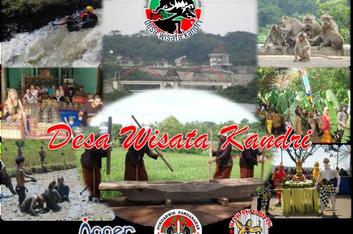 Ilustrasi visual desa wisata kandri semarang jateng aktivitas menarik yang bisa dilakukan di desa wisata kandri semarang jateng
