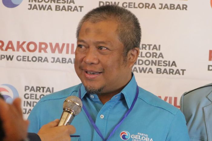 Ketua DPW Partai Gelora Indonesia Jawa Barat, Haris Yuliana