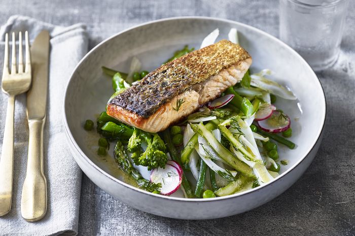 Salmon salad