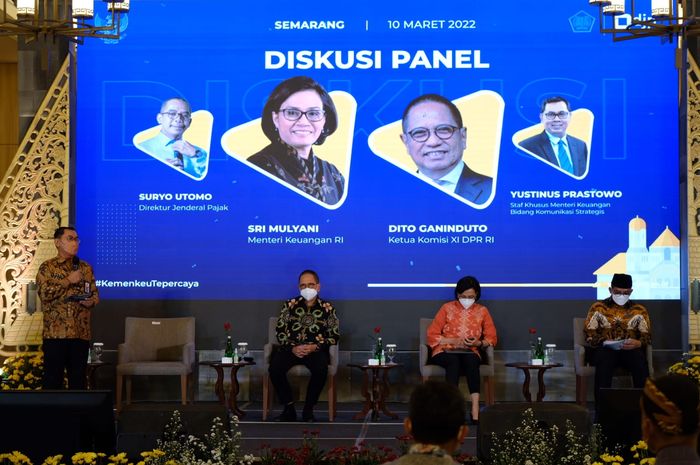 Menkeu Sri Mulyani Sosialisasikan UU HPP Di JATENG-DIY, Ini Bagian ...