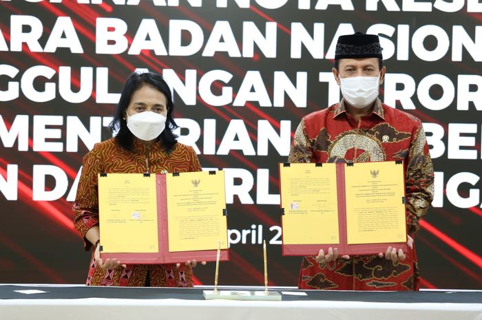 Tandatangani Nota Kesepahaman Dengan BNPT, Menteri PPPA: Perempuan Dan ...