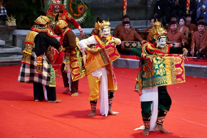 Klasik Dan Langka Wayang Wong Griya Jelantik Delod Pasar Sanur Tampil