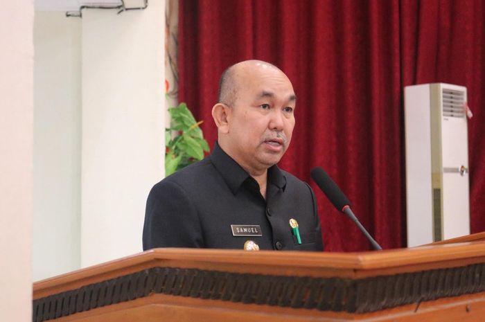 Pj. Bupati Landak menghadiri Rapat Paripurna Ke-5 dan Ke-6 Masa Sidang I Tahun 2022 DPRD Kabupaten Landak