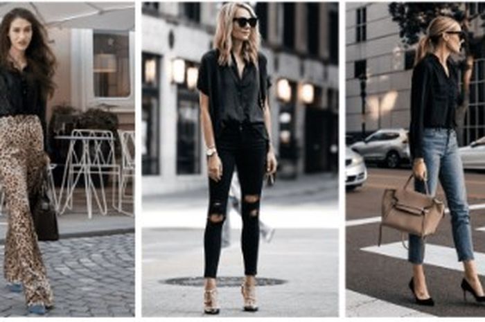 9 Ide OOTD Kemeja Hitam yang Bisa Kamu Jadikan Referensi - Sonora.id