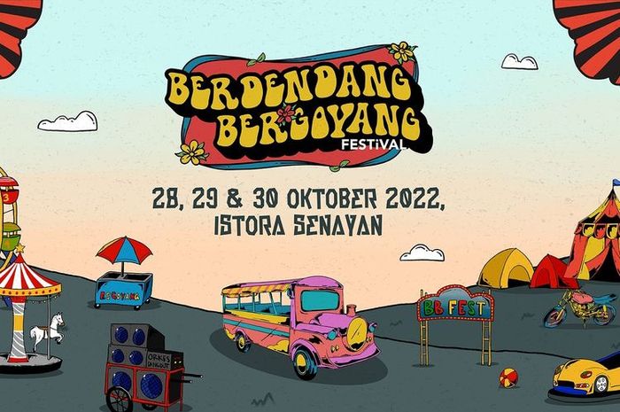 Festival musik Berdendang Bergoyang 2022.