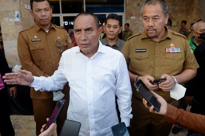 Gubernur Sumut Edy Rahmayadi.