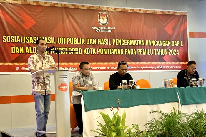 Sosialisasikan Hasil Uji Publik, KPU Kota Pontianak Sebut Akan Ada 5 ...