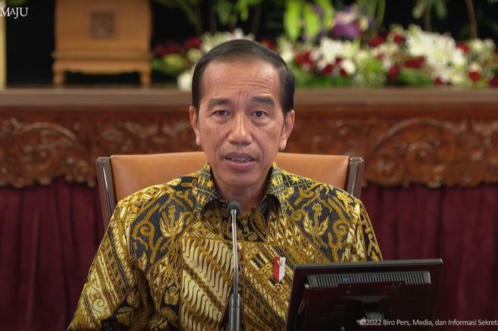 Presiden Joko Widodo ajak masyarakat songsong harapan baru di tahun 2023.