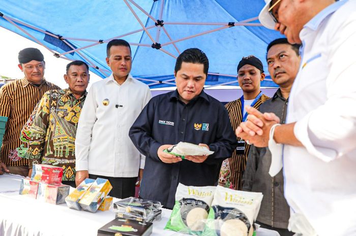 Wagub Sumut Dampingi Menteri BUMN Resmikan Pabrik Minyak Makan Merah&nbsp;