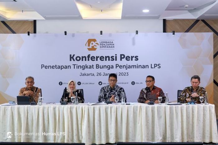 Konperensi Pers Dalam Rapat Dewan Komisioner (RDK) Lembaga Penjamin Simpanan (LPS) pada 24 Januari  2023