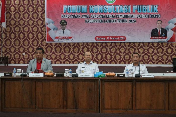 Pj. Bupati Landak Ingin Masukan Dan Saran Agar Pembangunan Tepat ...