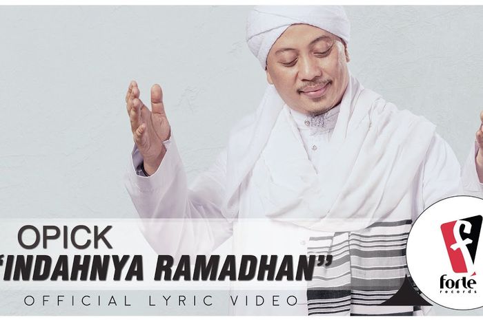 Illustrasi lirik Indahnya Ramadhan