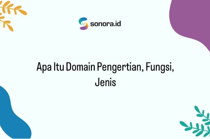 Apa Itu Domain Pengertian, Fungsi, Jenis - Sonora.id