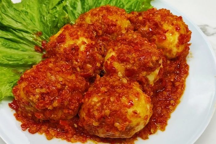 Resep Telur Balado Pedas dan Gurih