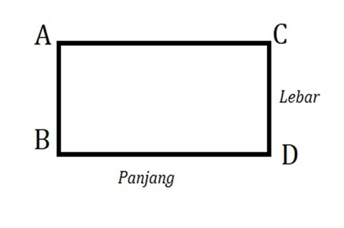 Rumus Keliling Persegi Panjang Cara Menghitung Dan Contoh Soalnya