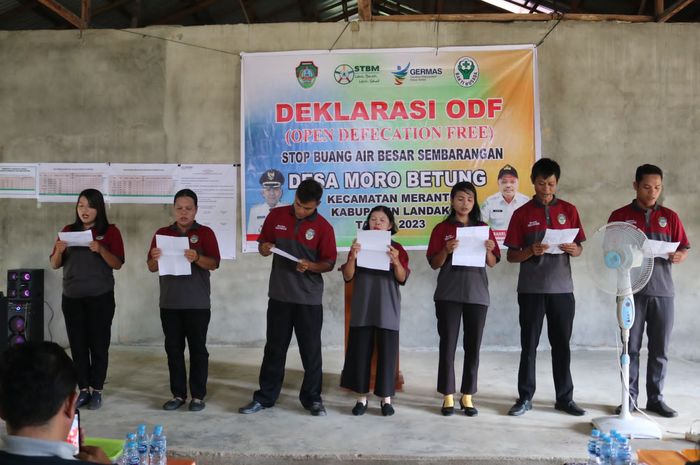 Deklarasi ODF Stop Buang Air Besar Sembarangan, Wujud Kesadaran ...