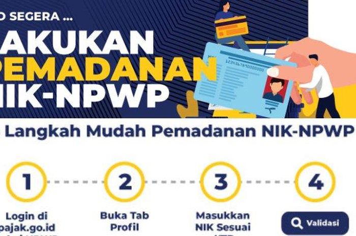 Simak! Cara Pemadanan NIK-NPWP, Batas Hingga Akhir Bulan Juni 2024 ...