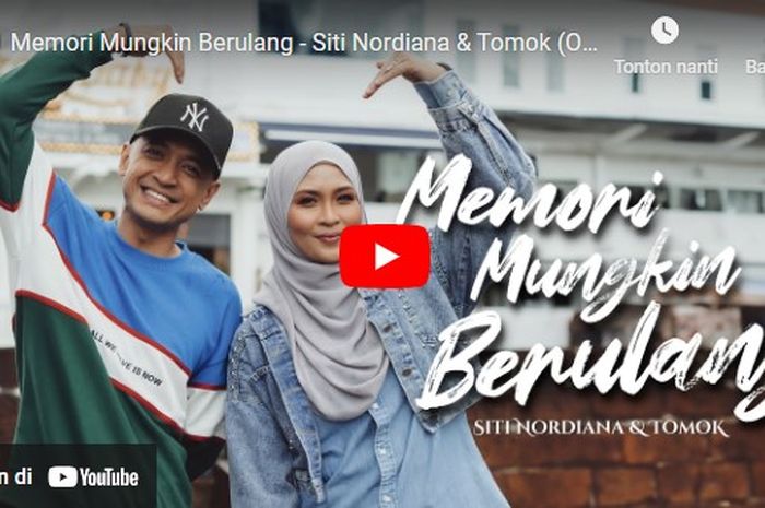 Lirik Lagu Memori Mungkin Berulang - Siti Nordiana Dan Tomok - Sonora.id