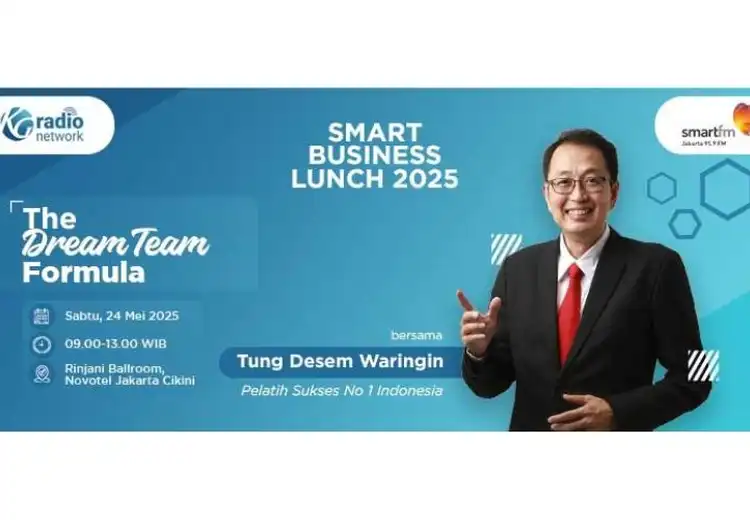 Smart Business Lunch bersama Pelatih Sukses Tung Desem Waringin   
