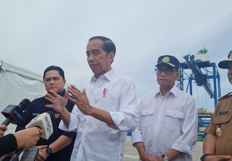 Diresmikan Jokowi, MNP Terbesar Kedua Setelah Tanjung Priuk