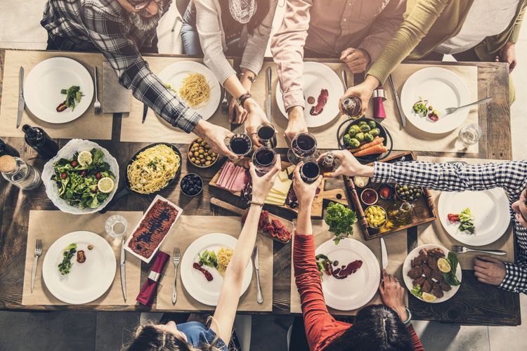 Ilustrasi makan