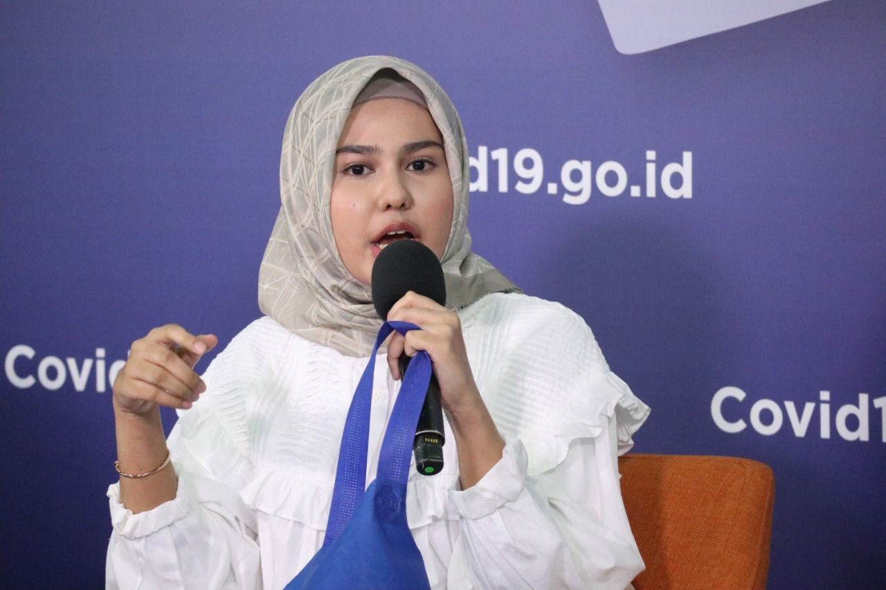 Anggota Junior Doctor Network (JDN) dr. Sarah Shyma