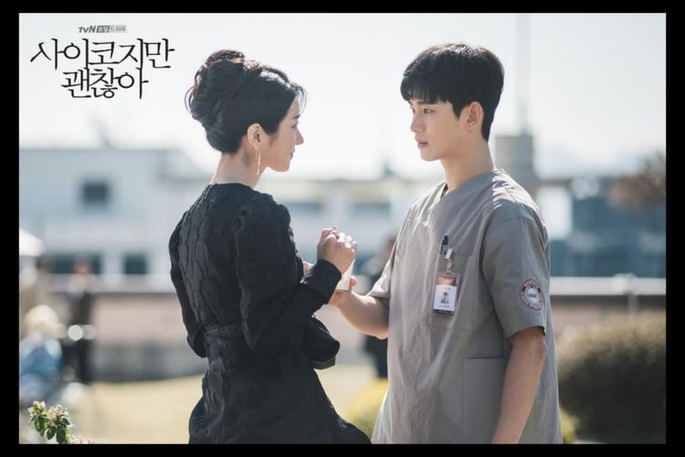 Kim Soo Hyun dan Seo Ye Ji dalam drama Korea It's Okay Not Be Okay