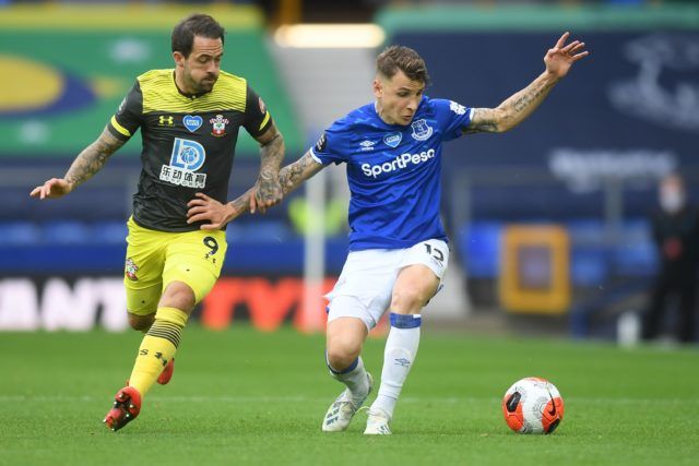 Pertandingan Everton vs Southampton pada lanjutan laga Liga Iinggris