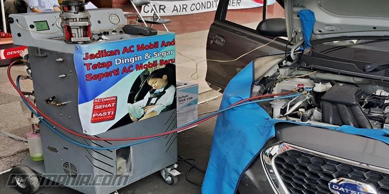 Alat sedot oli dan freon otomatis (Stanly/Otomania)  