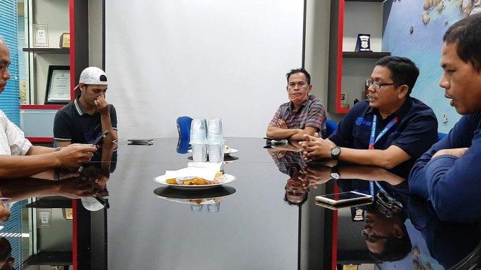 Diskusi Tim KID Provinsi Bangka bersama Kru Bangka Pos, Jumat (14/8/2020).
