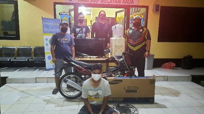 Rudyansyah alias Yayan alias Black (30), berhasil diamankan Tim Buser Unit Reskrim Polsek Gerunggang, Kamis (27/8/2020).