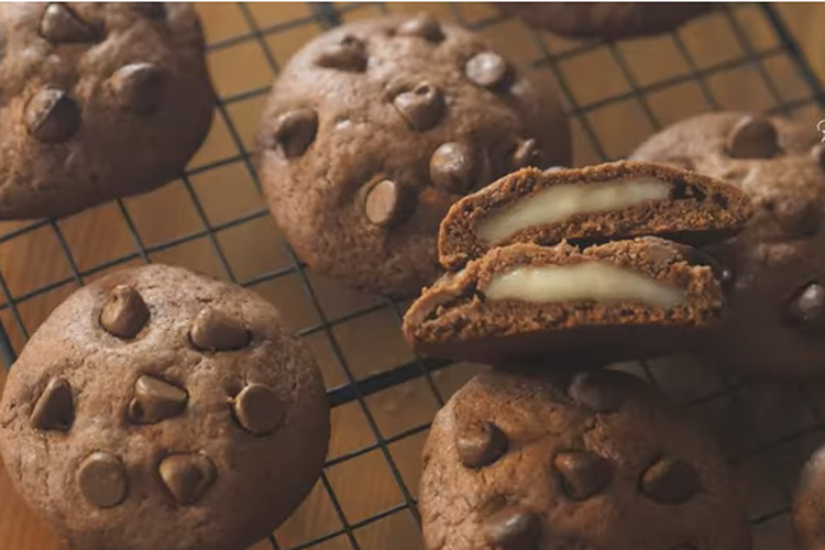 Ilustrasi mochi cookies.