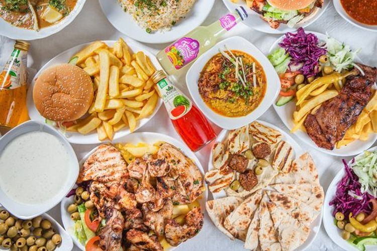 Ilustrasi makanan halal