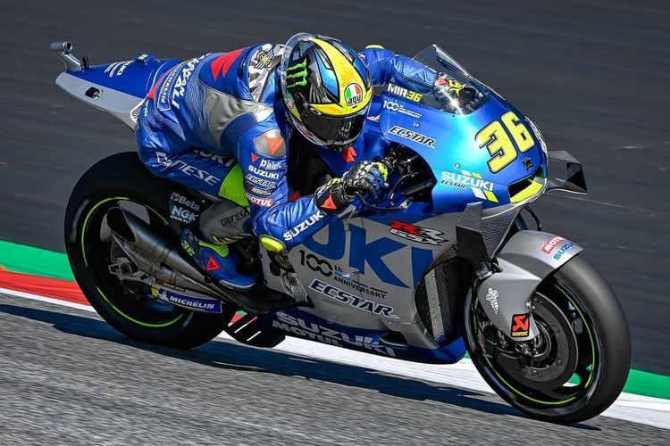Joan Mir saat berlaga di MotoGP Styria (Joan Mir)  