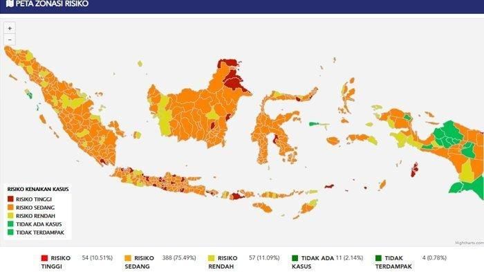 Pangkalpinang Masuk Daftar Zona Merah, Risiko Tinggi Penyebaran Covid-19