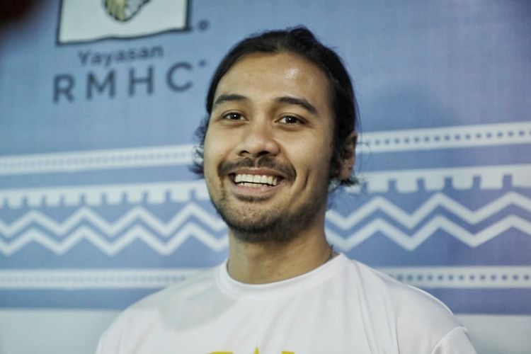 Artis peran Chicco Jerikho dalam jumpa pers di kawasan Lebak Bulus, Jakarta Selatan, Selasa (21/5/2019)