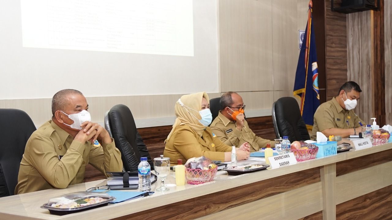 Pemerintah Kota Pangkalpinang menggelar pemaparan Program Kegiatan Organisasi Perangkat Daerah (OPD) Kota Pangkalpinang di ruang rapat kantor Badan Perencanaan Pembangunan Daerah (Bappeda) Pangkalpinang, Senin (25/1/2021).