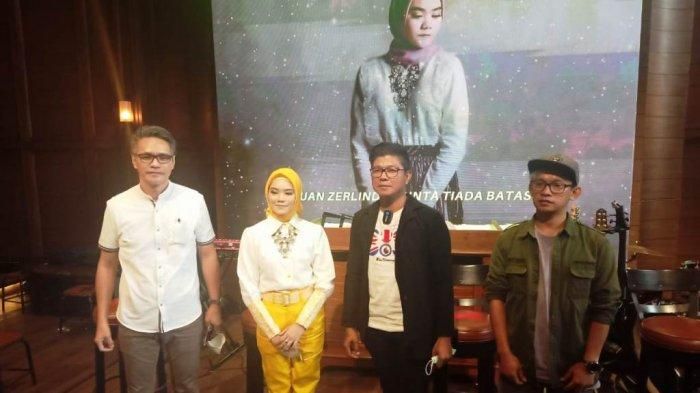 Andika saat jumpa pers di Holywings Kemang, pada Jumat (19/2/2021)