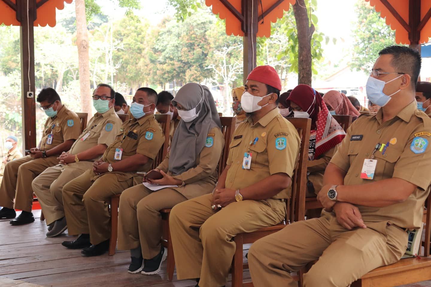 Pemerintah Kabupaten (Pemkab) Bangka menggelar rapat bersama seluruh Sekretaris Perangkat Daerah di Lingkungan Pemerintah Kabupaten Bangka, Selasa (23/2/2021)