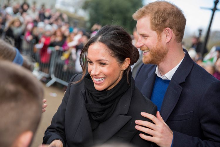 Meghan Markle dan Pangeran Harry. 