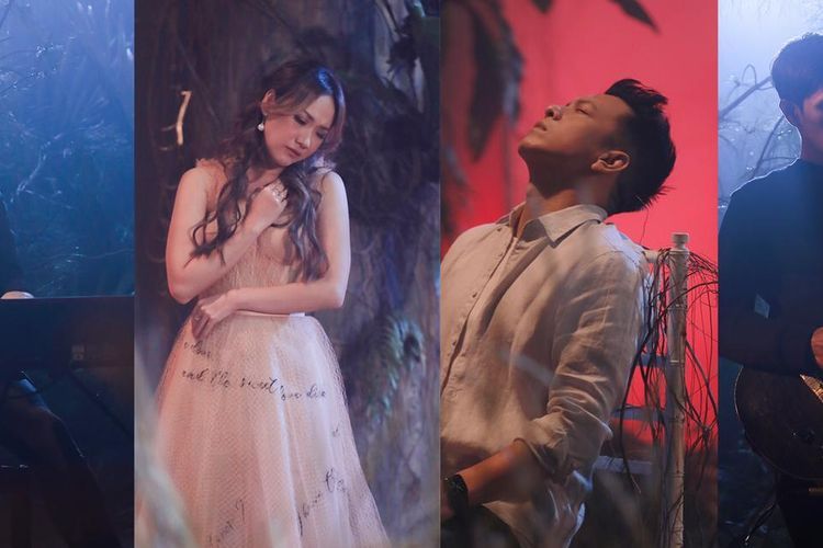 Band NOAH dan Bunga Citra Lestari  memeriahkan fitur After Party di YouTube Premium pada Jumat (23/4/2021)